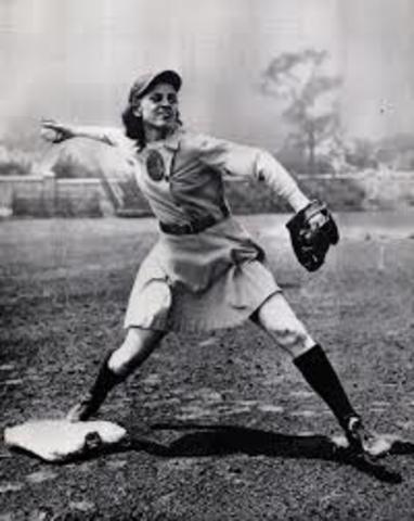 The All-American Girls Professional Baseball League is created