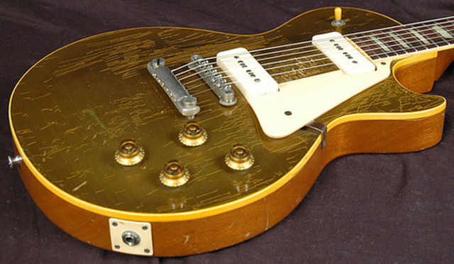 solid body electric guitar