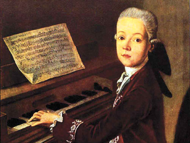 Mozarts first symphony