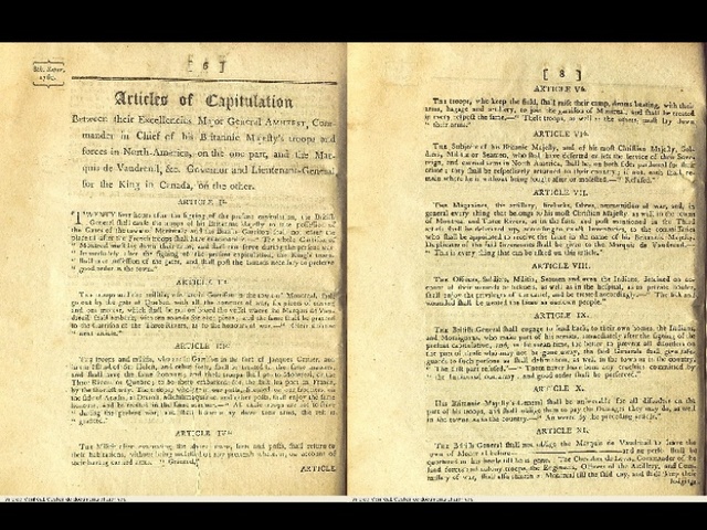 articles of capitualation