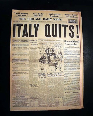 Italy Surrenders