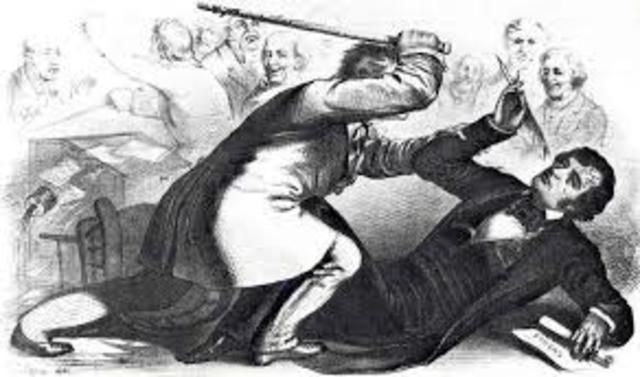 Charles Sumner is Attacked