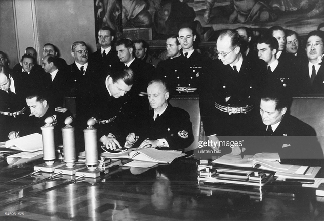 Italy, Germany and Japan signed Anti-Comintern Pact, against Russia