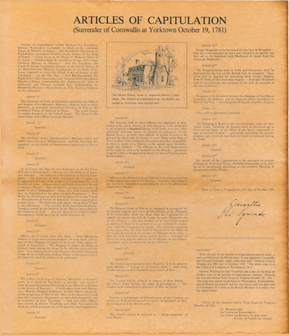 Articles of Capitulation