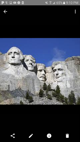 Mount Rushmore construction finished