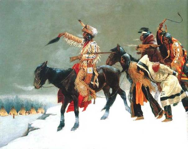 Power Relations Between the French and the Amerindians