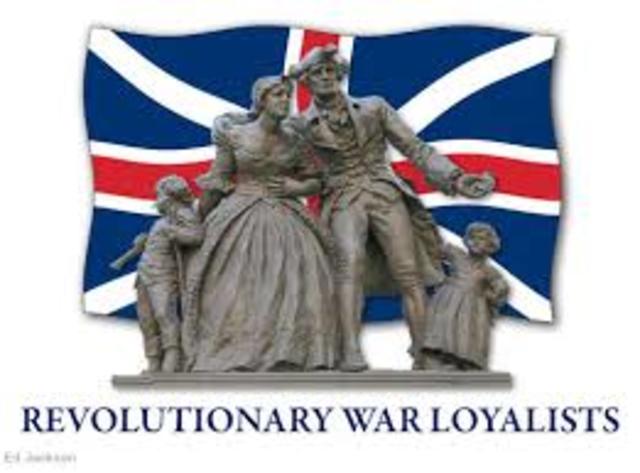 Effects of the loyalists