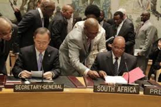 south africa is banned from united nations