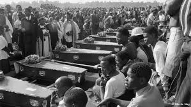 More than 600 students are killed in the Soweto Massacre.