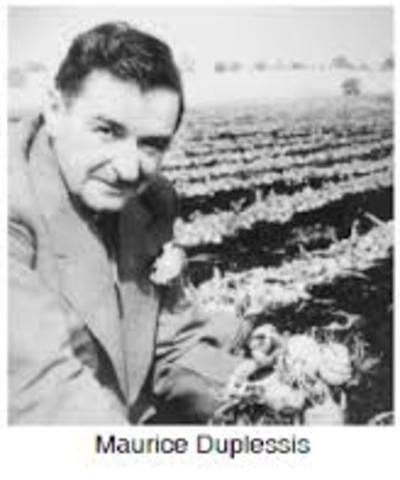 The Great Depression and Duplessis (1930)