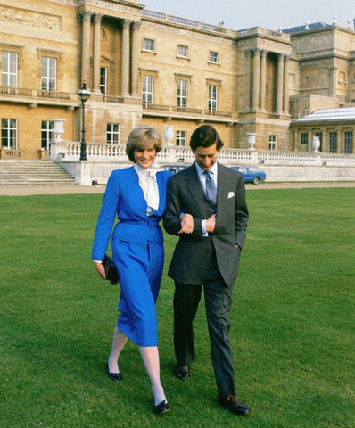 The proposal of prince Charles to Lady Diana