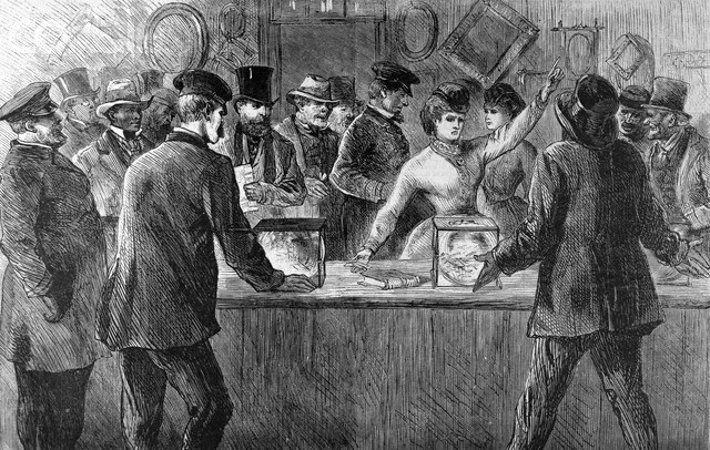 Women Attempt to Vote