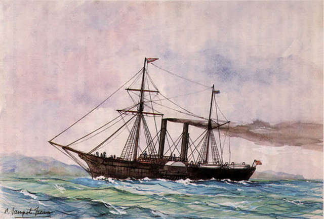 Primer vaixell de vapor