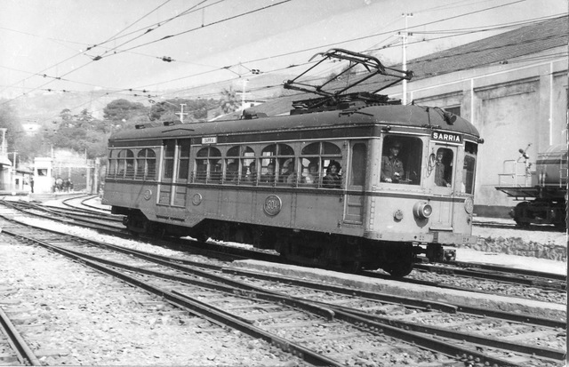 La primera línia de ferrocarril