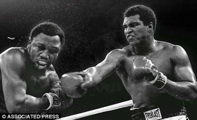 Gains a measure of revenge from Frazier