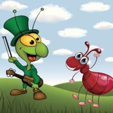 La cigarra  y la hormiga, Samaniego