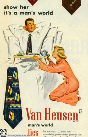 Van Heusen Tie Ad