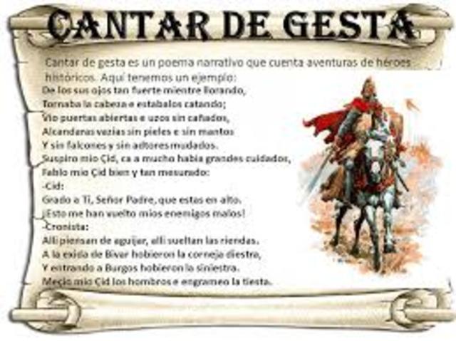 jarchas, cantares de gesta (s. XII-XIII)