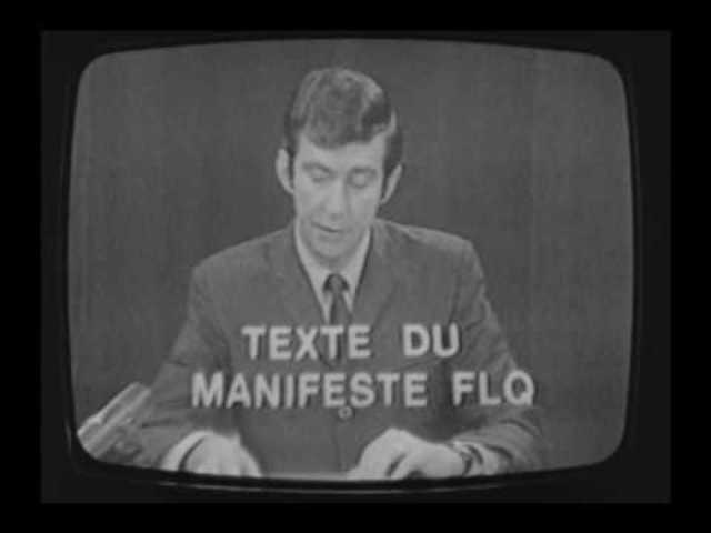 Broadcast of the FLQ Manifesto