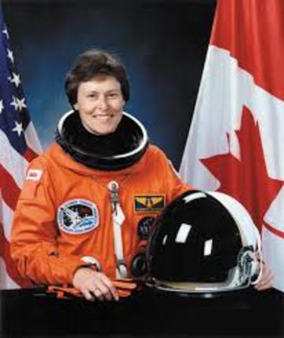 First Canadian woman in space