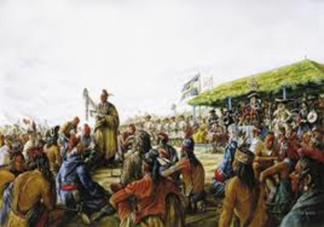 Relations between French and Amerindians