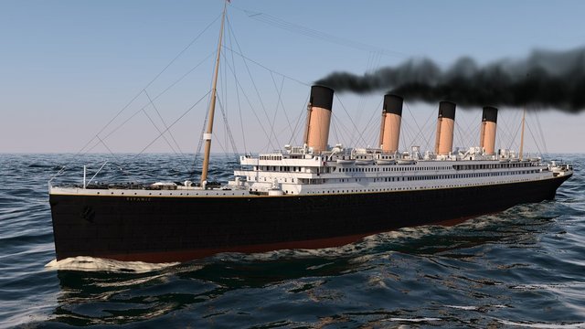 RMS Titanic Sinks