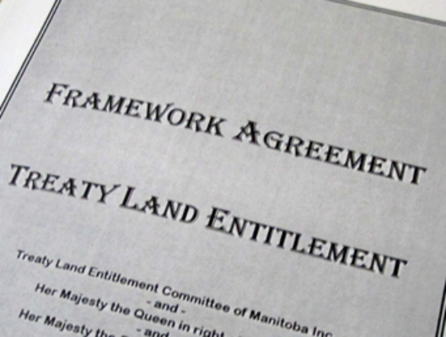 FIRST NATIONS SIGN A TREATY