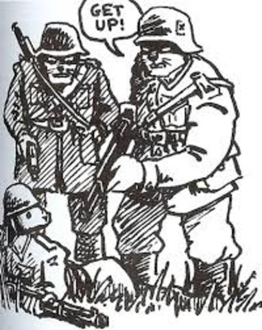 Vladek captured (POW) by Germans