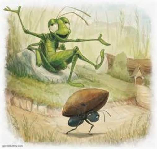 La cigarra y la hormiga