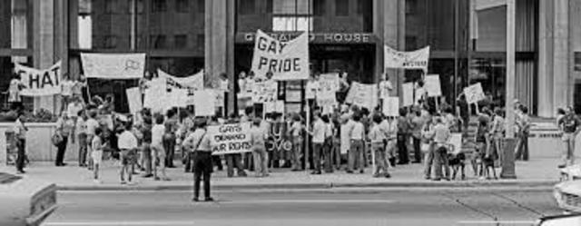 Gay Rights Protests in Ottawa and Vancouver