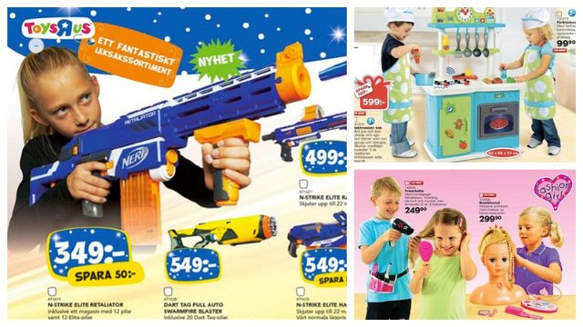 Walmart toys and gender roles