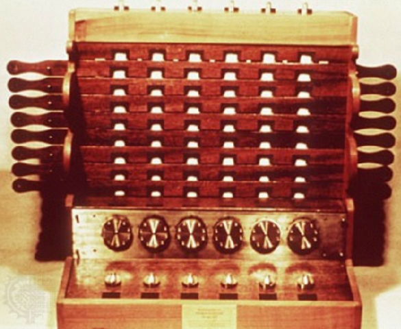 El primer calculador mecánico