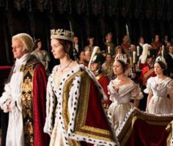 The crowning of Queen Victoria