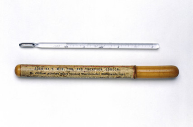 THOMAS CLIFFORD ALLBUTT: CLINICAL THERMOMETER