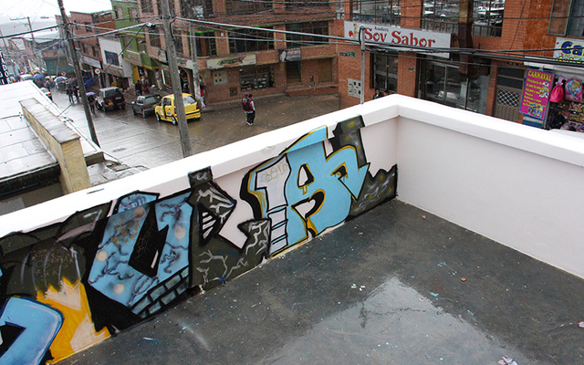 La llegada a Bogotá