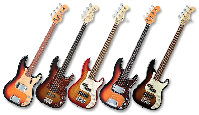 The first bass guitar by Leo Fender