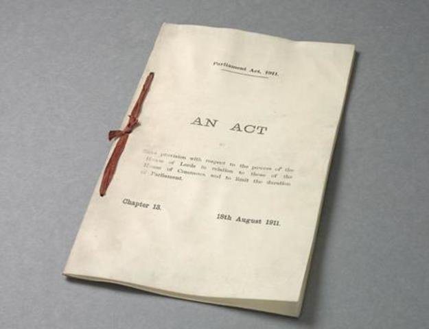 Parliament Act and Insurance Act