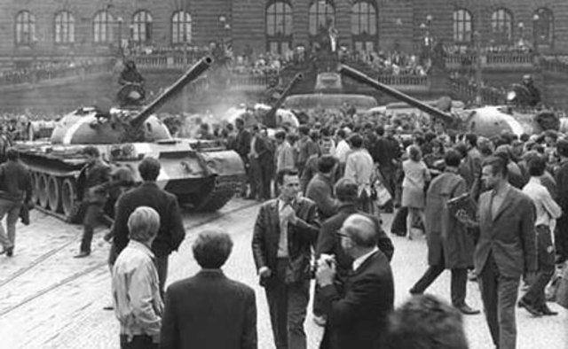 Varsó Szerződés csapatainak intervenciója Csehszlovákiában