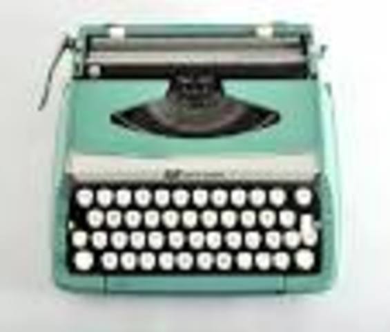 LA MAQUINA DE ESCRIBIR