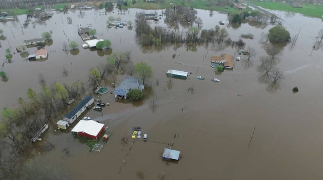 Record rainfall brings flooding to the ArkLaTex