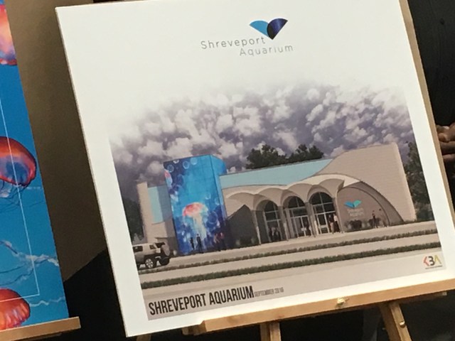 Mayor Tyler announces plans for aquarium in Shreveport