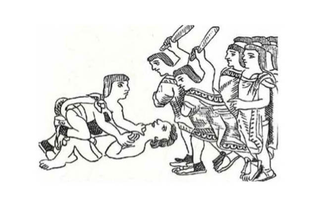 PROCESO DE SANCIONES PREHISPÁNICAS (Durante los señoríos de México-Tenochtitlán, Texcoco y Tlacopan o Tacuba).