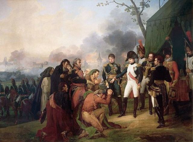 Napoleon enters Madrid