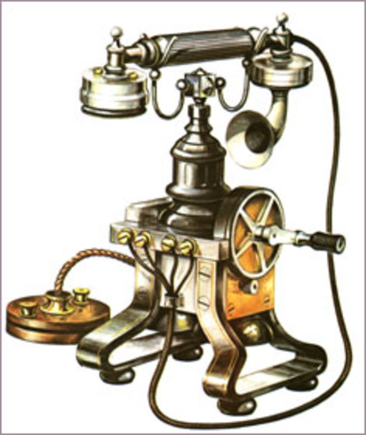 A. Graham Bell patents the telephone