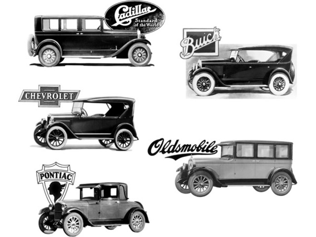 General Motors owns 30+ auto companies