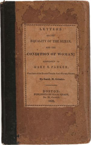 Letters on the Equality of the Sexes