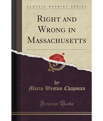 Right and Wrong in Massachuetts