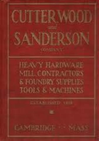 Employed with Cutterwood and Sanderson Company