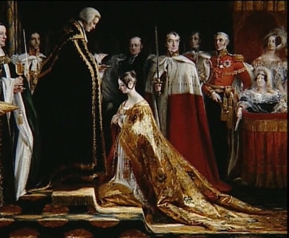 Queen Victoria's corrination