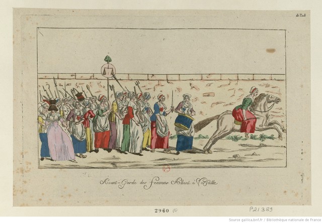 Marcha de las mujeres hacia Versalles